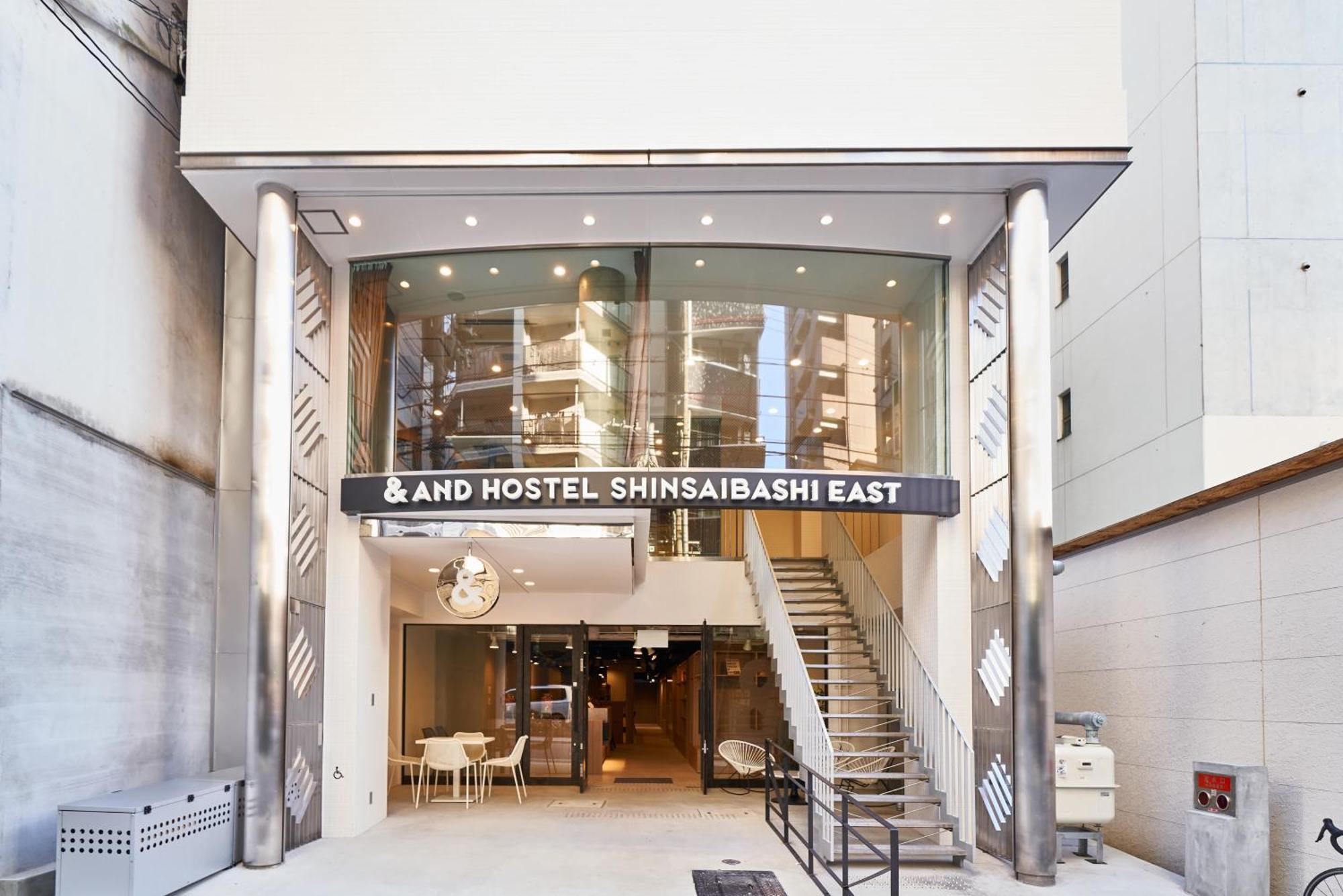 &And Hostel Shinsaibashi East Ósaka Exteriér fotografie