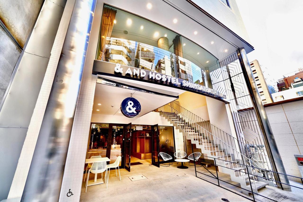 &And Hostel Shinsaibashi East Ósaka Exteriér fotografie